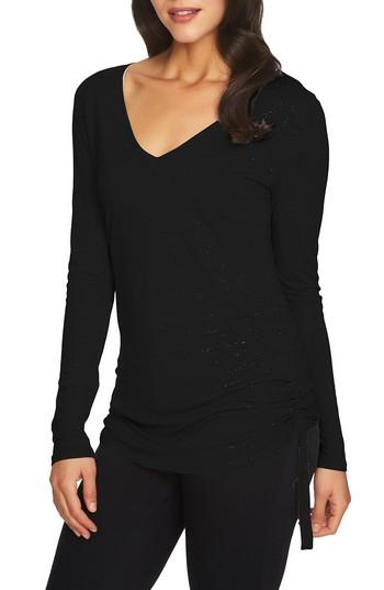 Women's 1.state Cinch Side Tee, Size - Black