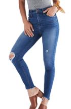 Women's Madewell Drop Step Hem Curvy High Waist Skinny Jeans