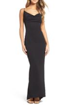 Women's Maria Bianca Nero Haley Jersey Gown