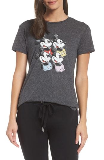 Women's David Lerner High Low Crewneck Tee