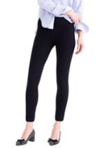 Women's J.crew Pull-on Toothpick Black Skinny Jeans - Black