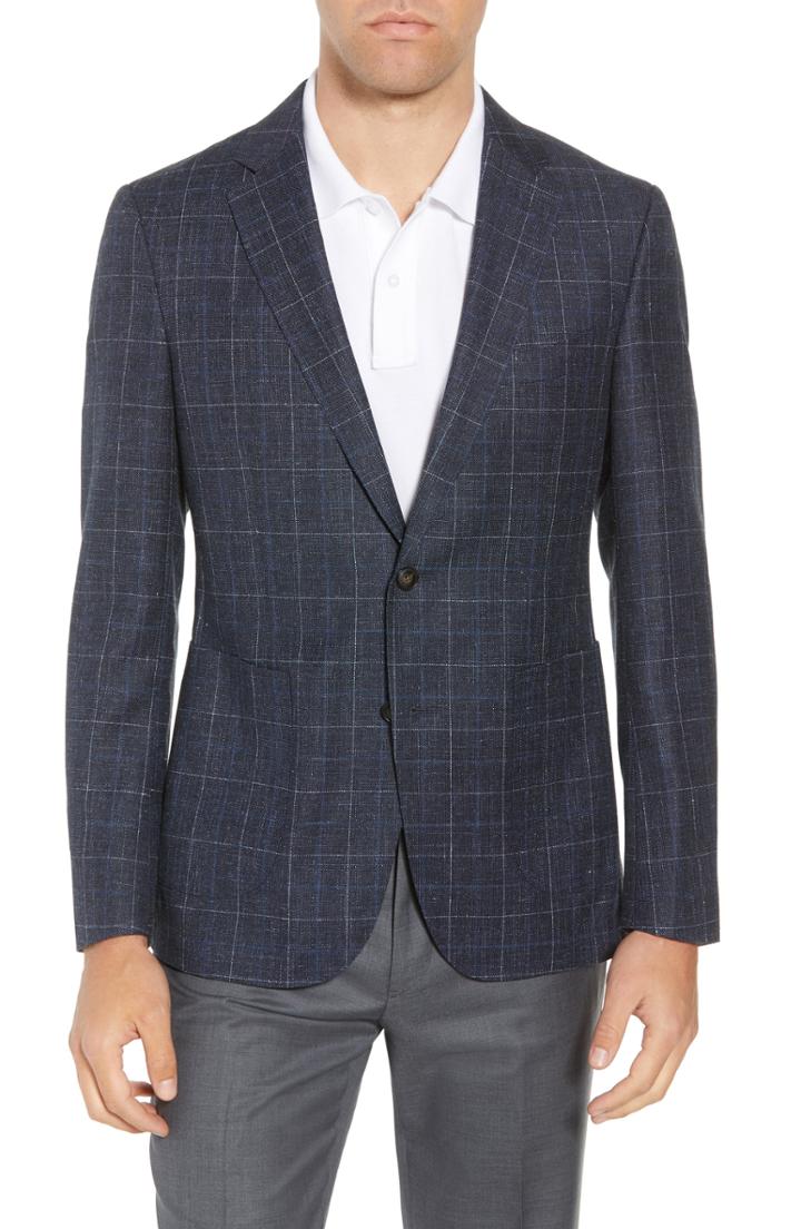Men's Rodd & Gunn Paddington Check Wool Blend Sport Coat