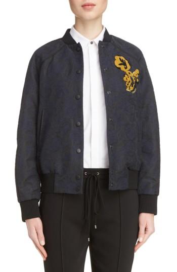 Women's Kenzo Jacquard Bomber Jacket