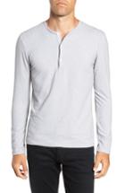 Men's Mizzen+main Anchorage Slim Fit Henley T-shirt - Grey