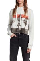 Women's Allsaints Bay Mila Hoodie - Grey