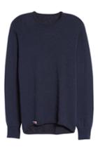 Men's Woolpower Crewneck 200 Top - Blue