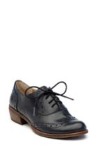 Women's Latigo Heart Lace-up Loafer .5 M - Black