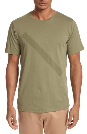 Men's Saturdays Nyc Tonal Slash Graphic T-shirt