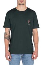 Men's Barney Cools Embroidered Snake T-shirt - Green