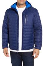 Men's Vineyard Vines Updated Mountain Weekend Quilted Jacket, Size - Blue