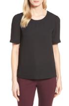 Women's Halogen V-back Top - Black