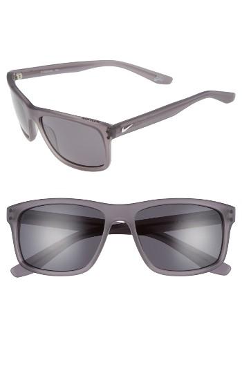 Men's Nike Flow 58mm Sunglasses - Matte Anthracite