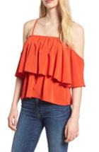 Women's Bishop + Young Lilly Tiered Top - Red