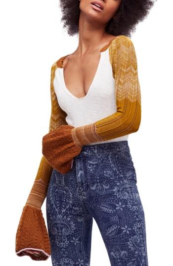 Women's Free People Sunshine Thermal Tee - Ivory