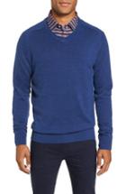 Men's Rodd & Gunn Burfield Wool Sweater, Size - Blue