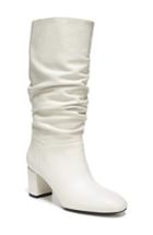 Women's Via Spiga V-naren Slouchy Boot .5 M - White