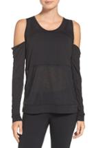 Women's Zella Stillness Cold Shoulder Tee