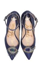 Women's Sam Edelman Hermione Embellished Pump M - Blue