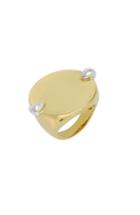 Women's Bony Levy Round Signet Ring (trunk Show Exclusive)