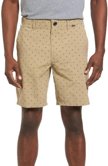 Men's Hurley Dri-fit Gliff Shorts - Beige