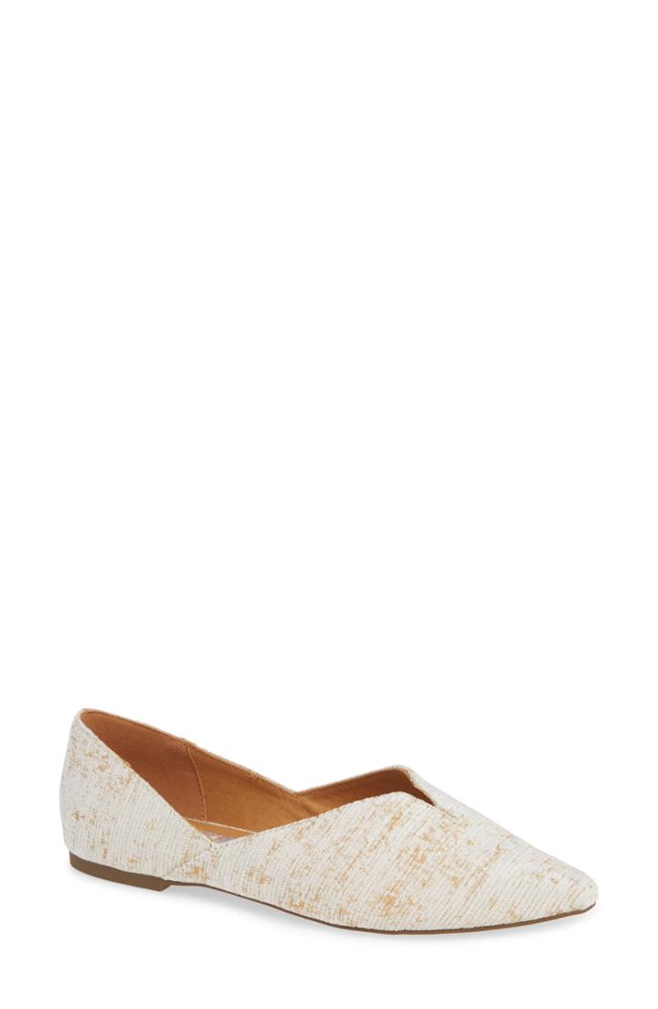 Women's Band Of Gypsies Jasmine Flat .5 M - White