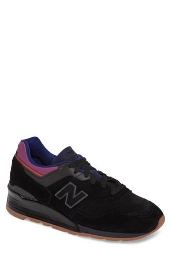 Men's New Balance 997 Sneaker D - Black