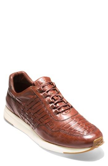 Men's Cole Haan Grandpr? Runner Huarache Sneaker M - Brown