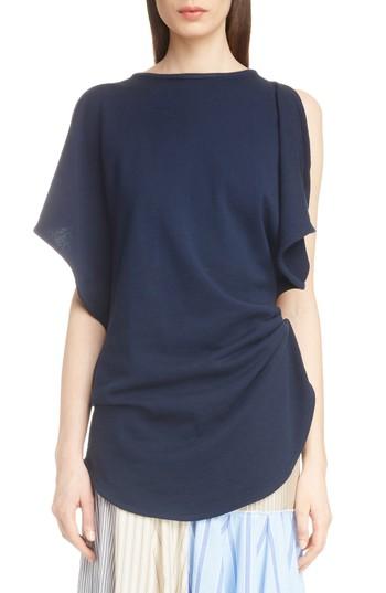 Women's J.w.anderson Drape Back Top - Blue