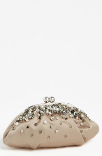 Menbur 'vintage Bride' Clutch - Grey