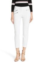 Women's Veronica Beard Roxy Crop Pants - White