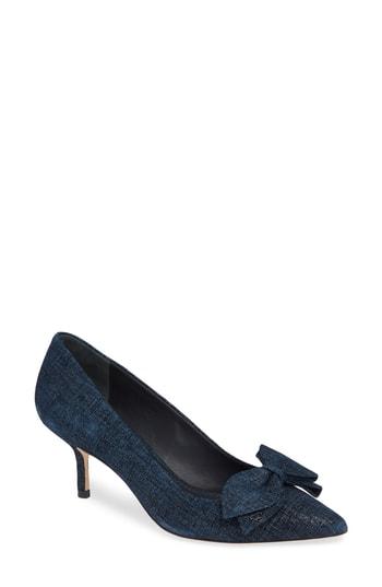 Women's Tory Burch Rosalind Pump .5 M - Blue
