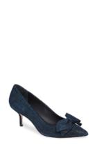 Women's Tory Burch Rosalind Pump .5 M - Blue