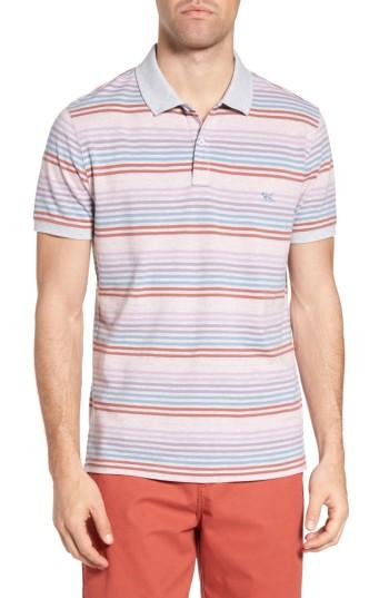 Men's Rodd & Gunn Kingseat Sports Fit Cotton Polo - Purple
