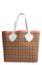 Burberry Giant Check Reversible Tote -