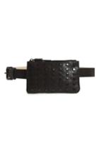 Steve Madden Studded Belt Bag - Black