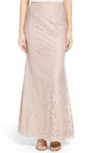 Women's Watters Esme Fit-and-flare Lace Skirt