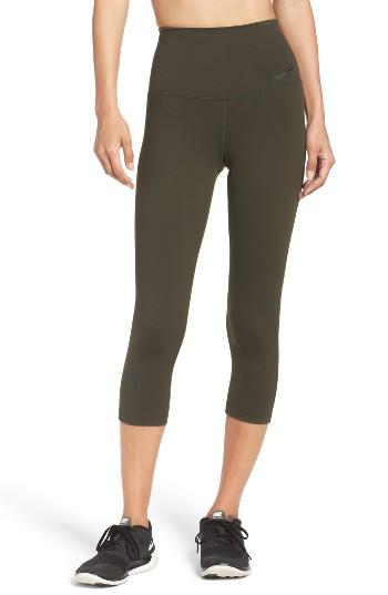 Women's Nike 'legendary' High Rise Capris - Green