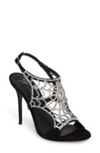 Women's Giuseppe Zanotti Embellished Spiderweb Sandal