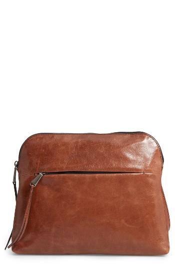 Hobo Rambler Leather Crossbody Bag - Brown