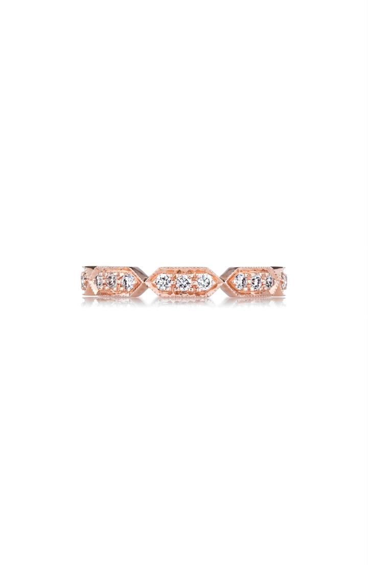 Women's Sethi Couture Art Deco Diamond Band Ring