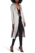 Women's 4si3nna Satin Duster Jacket