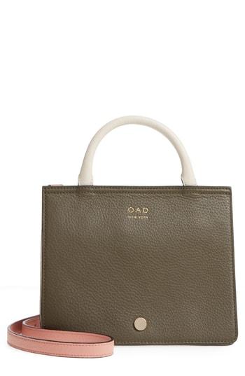 Oad New York Mini Prism Convertible Satchel - Green