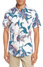 Men's Bonobos Riviera Slim Fit Floral Sport Shirt - Blue