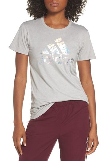 Women's Adidas Camo Graphic Tee - White