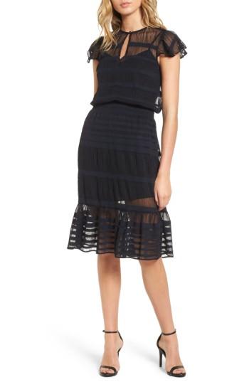 Women's Devlin Kenzy Ruffle Dress - Blue