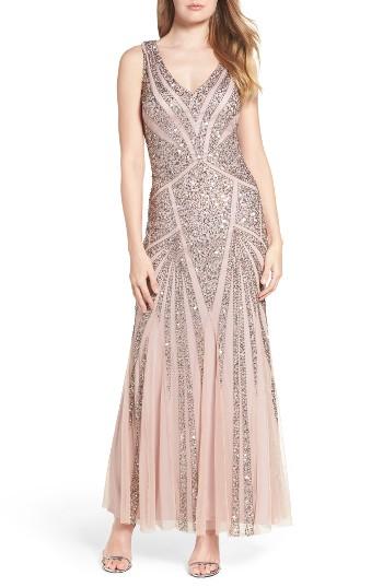 Women's Pisarro Nights Mesh Mermaid Gown