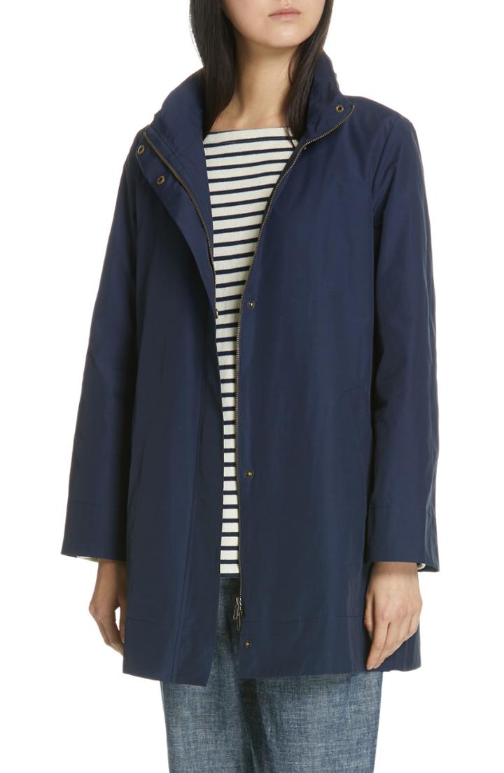 Women's Eileen Fisher A-line Jacket - Blue