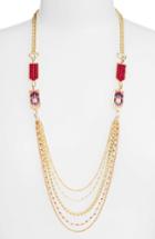 Women's Rebecca Minkoff Catalina Seed Bead Multi Strand Necklace