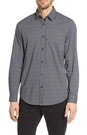 Men's Boss Lukas Fit Print Sport Shirt