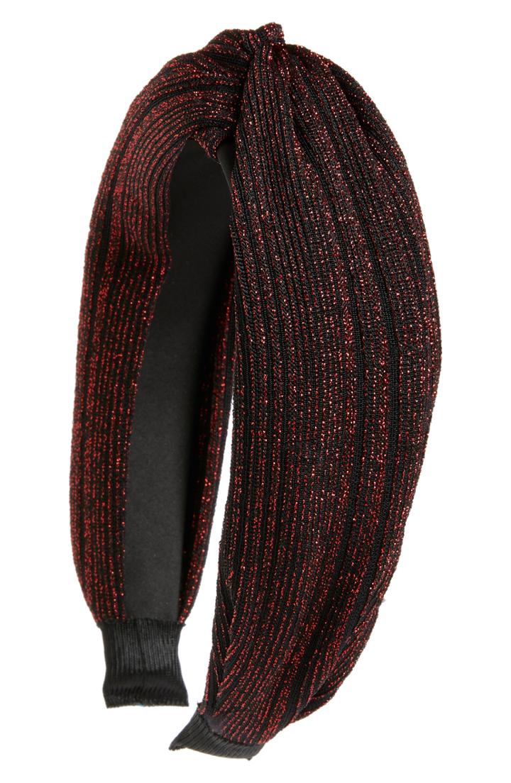 Something Navy Knot Headband, Size - Red